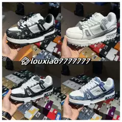 Original Genuine Leather Sneakers from Putian, Featuring the Air Max Sole, Luxury Sports Casual Shoes for Men and Women