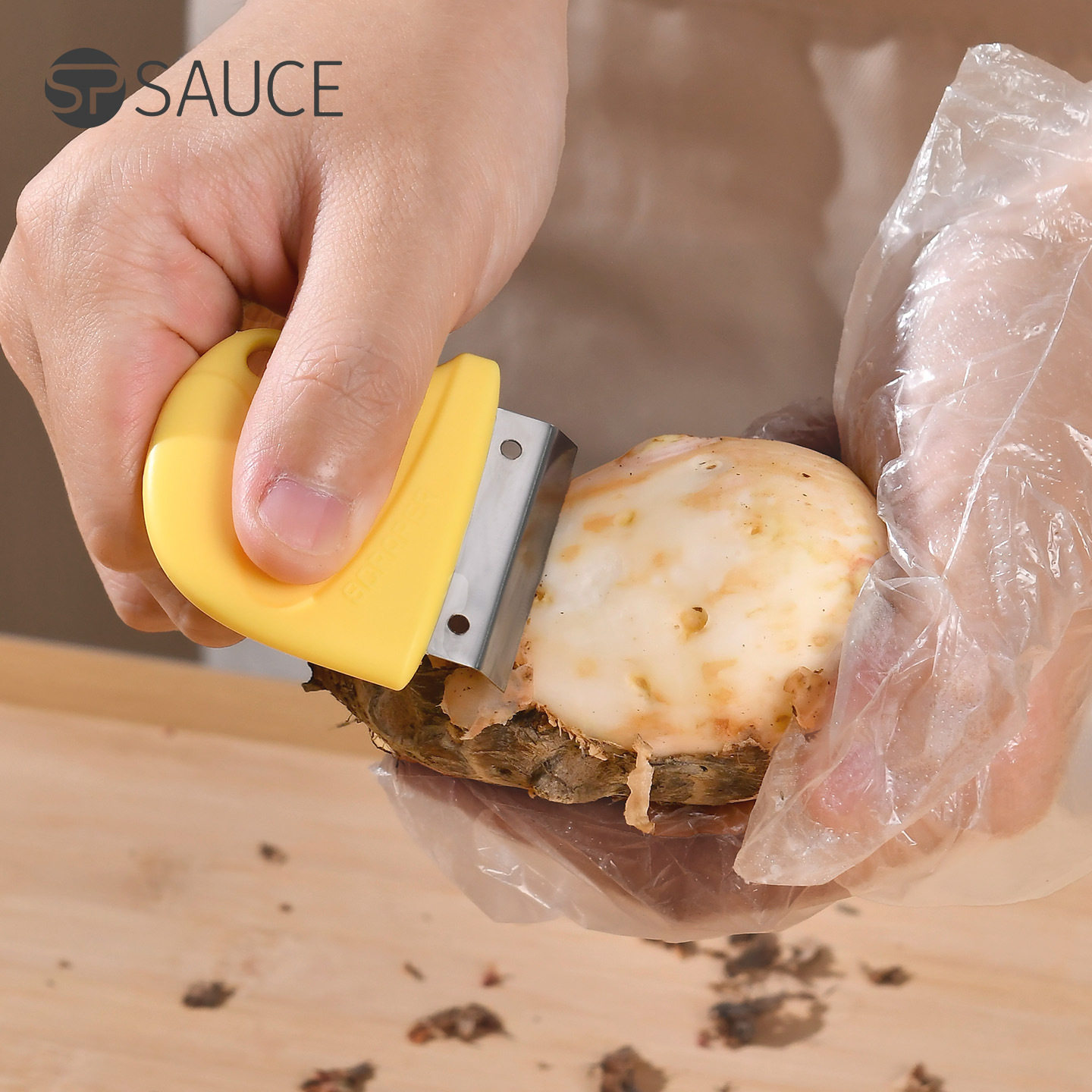 [Commercial Ginger Peeler] Ginger Peeling Handy Gadget, Ginger Peeler, Garlic Peeler, Ginger Peeler, Hygienic Peeler, Potato and Taro Peeler