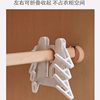 Clothes Hanger with Clips for Travel, Foldable Underwear and Sock Clips, Portable Clothes Drying Rack, Dormitory Storage Solution