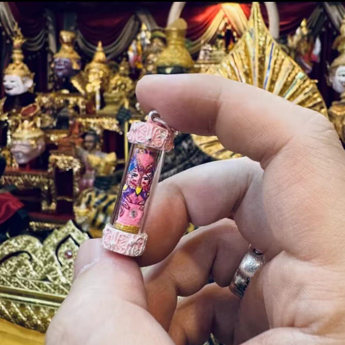 Тайский Бренд Будды Кубинский Гисснер Бабочка Талисман Кулон Подвеска Вибрато Быстрая Рука Прямая трансляция Горячий Стиль Изображение 1