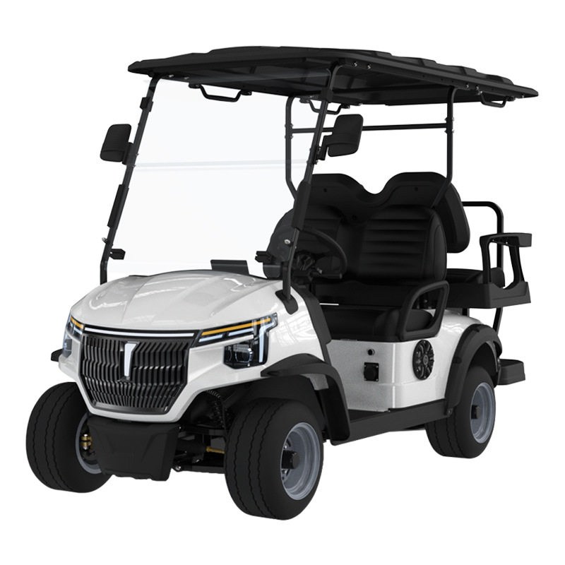 Cross-Border 4-Seater Golf Cart, Hotel Tourist Reception Vehicle, Scenic Spot Sightseeing Vehicle, Langqing Electric Vehicle, Direct Supplier