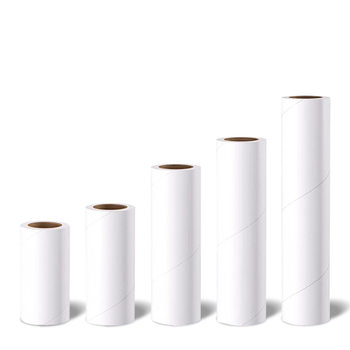 Cross-border sticky hair tearable 10/16/19/24cm sticky dust replacement paper roller dust removal artifact roll paper