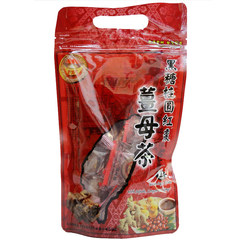Taiwan Imported Jinmantang Brown Sugar Ginger Tea Four-In-One 400g Brown Sugar Ginger Tea with Red Dates and Longan for Menstrual Period Ginger Juice
