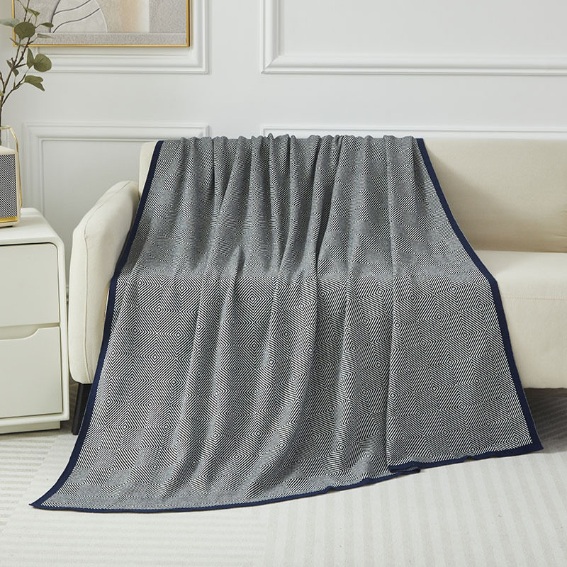 Patterned Blanket, Aviation Airplane Blanket, Retro Car Blanket, All-Cotton Knitted Blanket, Gift Blanket, Nap Blanket, All-Season Blanket