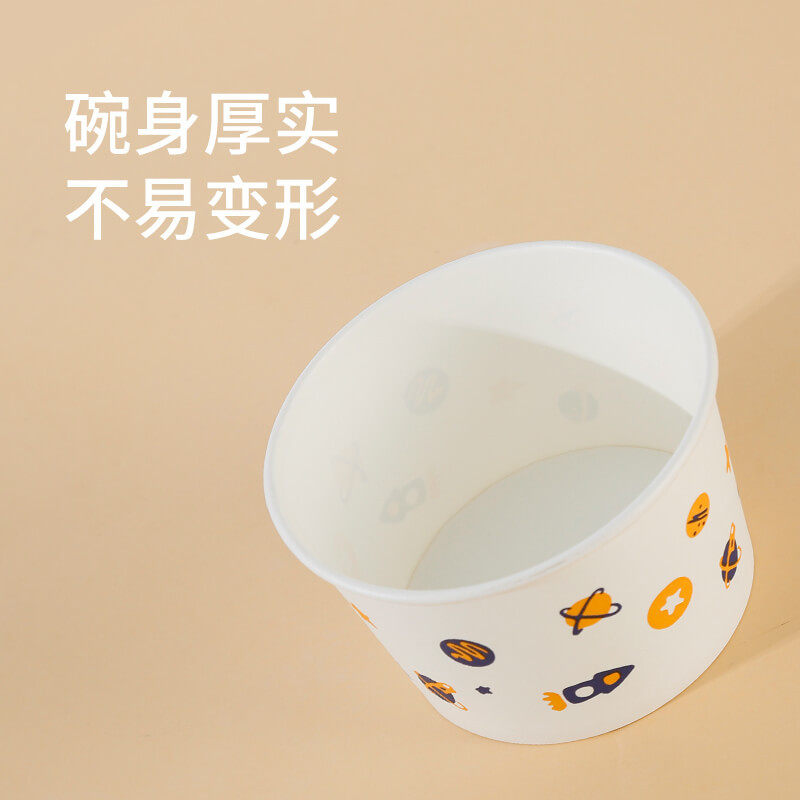 Banquet Dinner Disposable Bowl Paper Cup Chopsticks Set High Quality Bowl Chopsticks Cup Barbecue Camping Style Set Flash Sale Dropshipping