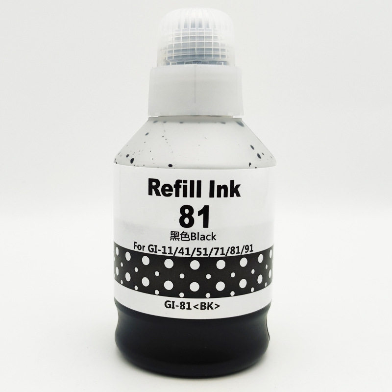 G1820 Canon GI-81 ink G3860 G3821 G3820 G2860 G2820 TS3480 ink cartridge