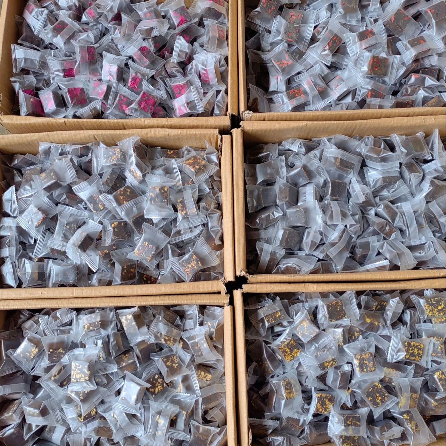 Independent factory Yunnan specialty brown sugar wholesale brown sugar rose ginger brown sugar block ginger tea