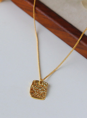 欧美新款复古个性轻奢不规则项链女百搭级感简约小众气质锁骨链