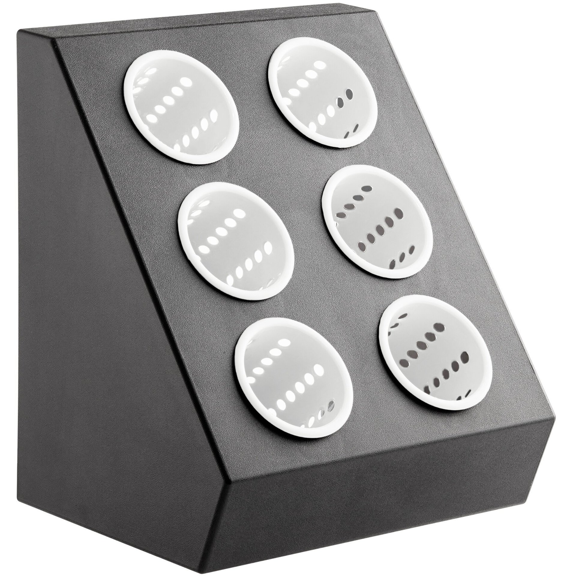 Six-compartment knife and fork storage compartment knife and fork storage basket tableware storage compartment bar tableware storage suit
