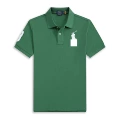 POLO Dark Green with White Logo