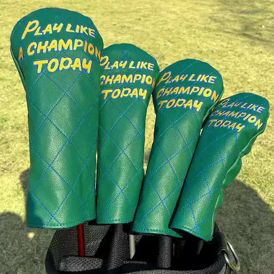 Bettinardi Golf Club Protective Cover with Green Lettering, No. 1 Fairway Wood Cover, Pu Waterproof Velvet Lining
