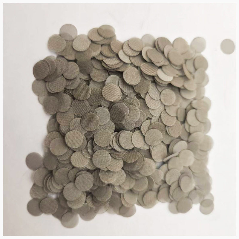 Customized Stainless Steel Mesh Filter Plain Weave Sub-Efficient Filter High-Temperature Resistant Mesh High-Precision Filter Net