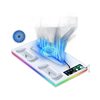 Ps5 Pro/Ps5 Slim/Ps5 Host with Rgb Light Cooling Base Ps5 Handle Charging Stand Accessories