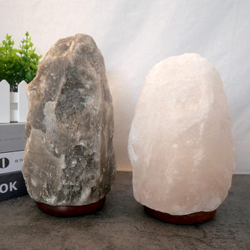 Manufacturer Wholesale Salt Lamp Himalayan Crystal Salt Lamp Table Lamp Night Light Mineral Bedroom Bedside Lamp Aromatherapy Salt Crystal