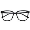 Gradient Frame Anti-Blue Light Glasses Large Frame Flat Glasses Ultra-Light Glasses Frame for Men and Women, Students Can Wear Prescription Glasses