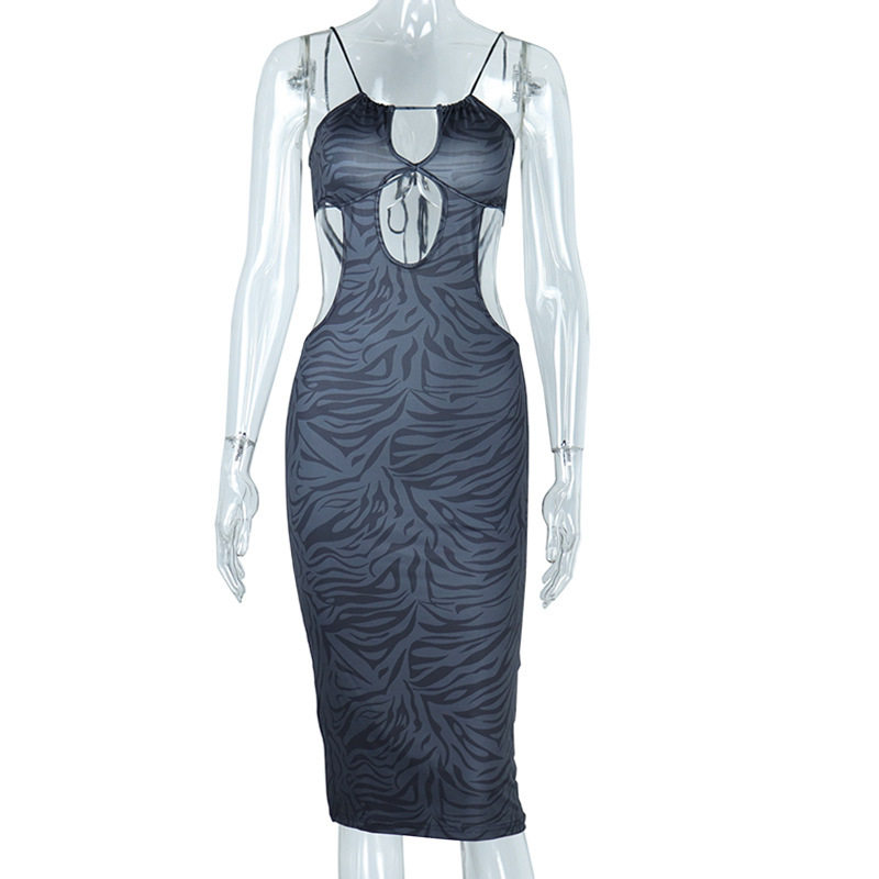Sleeveless Backless Lace Dress Mid Length Bodycon Fit Elegant Design Summer Fashion for Parties and Events