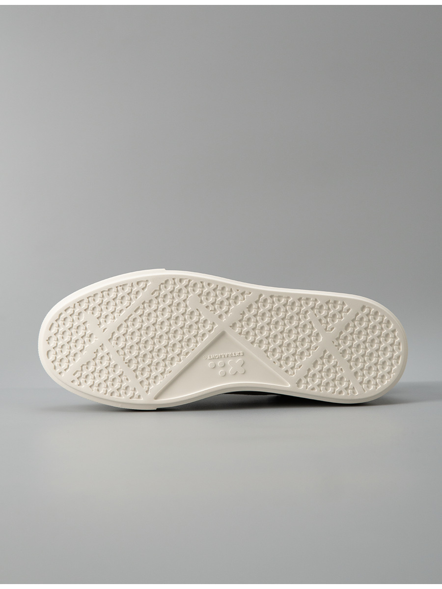 Giày sneaker nam da lộn cao cấp phong cách old money, đế dày giảm chấn — Màu be, Màu cà phê