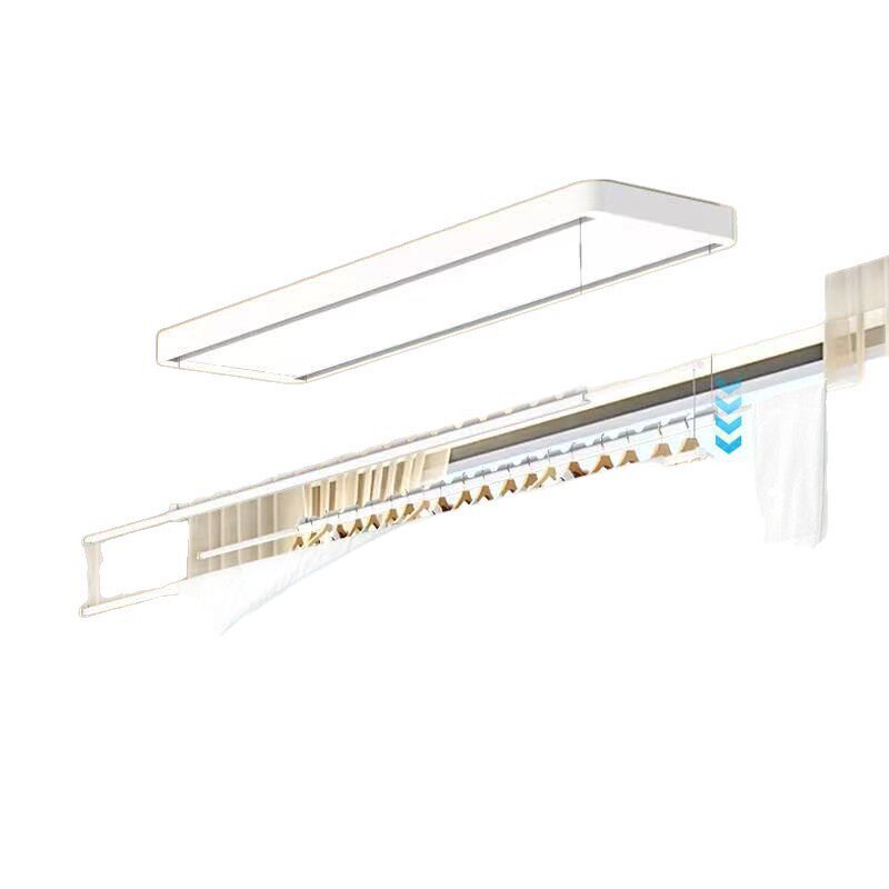 Ultra-Thin Invisible Electric Clothes Drying Rack Balcony Home Xiaoai Smart Automatic Remote Control Lifting Telescopic Double Pole Clothes Drying Rod