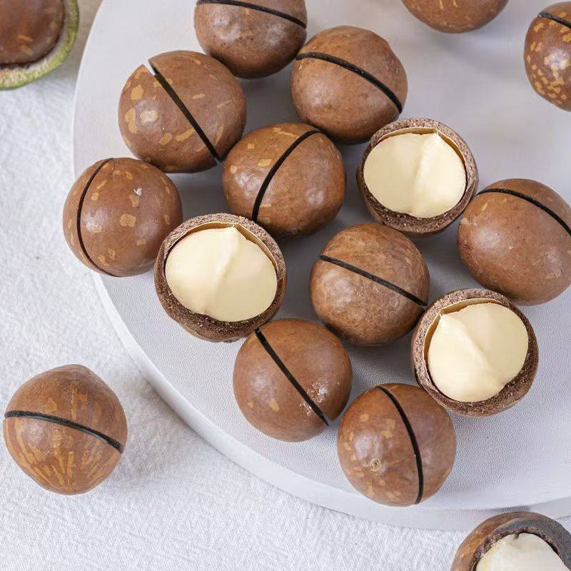 Macadamia Nut Cream Flavor New Arrival Nuts and Dried Fruits New Year Goods Bag Wholesale Price Casual Snacks Macadamia Nuts