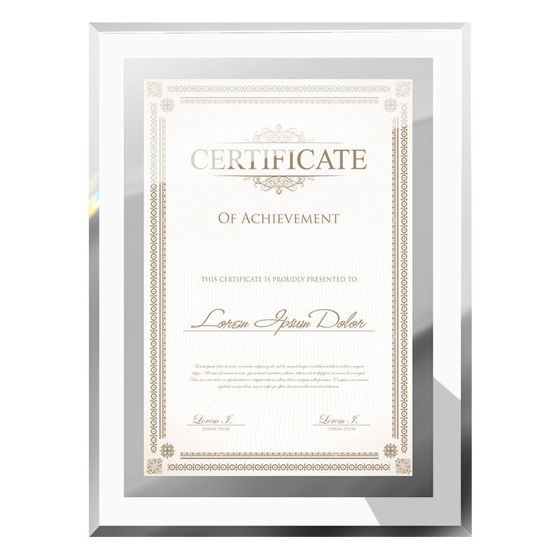 Handmade 5inch Photo Frame Customized Campus Time Photo Frame Table Commemorative Photo Graduation Photo Frame Crystal Glass Photo Frame