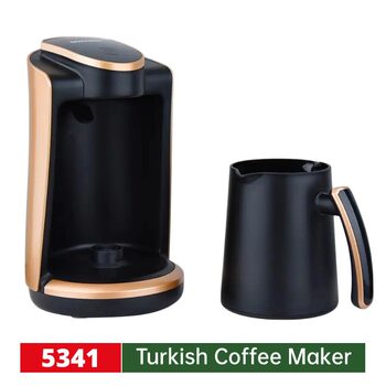 Turkish Coffee Maker with Slow Brewing, Stable Flavor, Anti-Overflow Design, One-Button Slow Brewing Turkish Coffee Maker