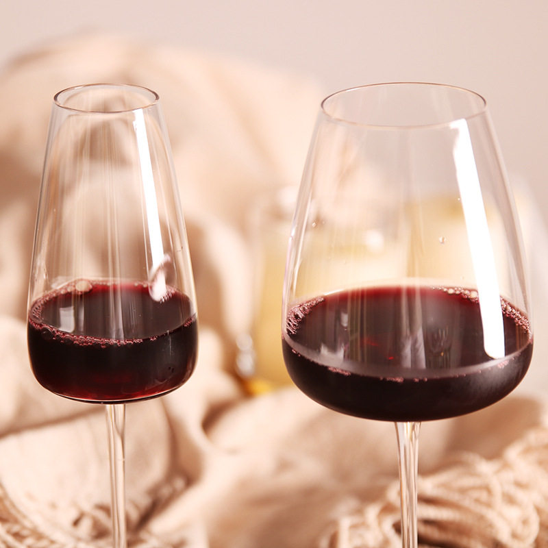 Large Burgundy Wine Glass Set Household Luxury Creative Crystal Glass Belly Decanter Grape Goblet