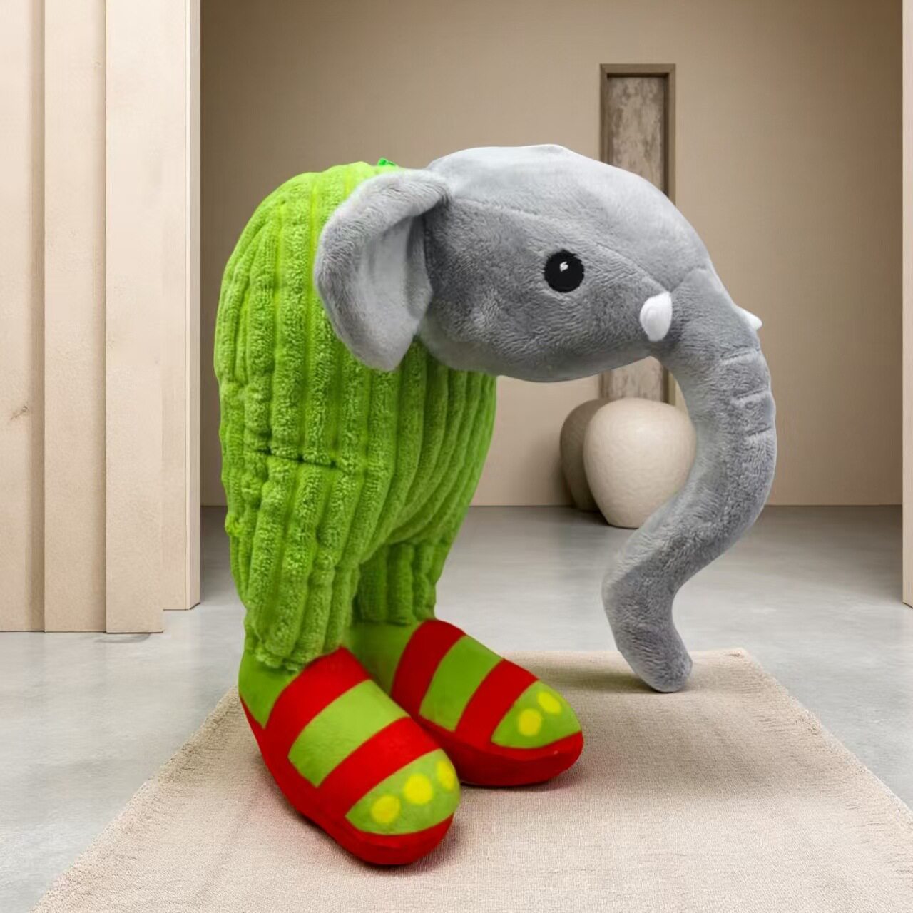 跨境新品tung tung tung sahur 鲨鱼山海经恶搞毛绒玩具娃娃公仔