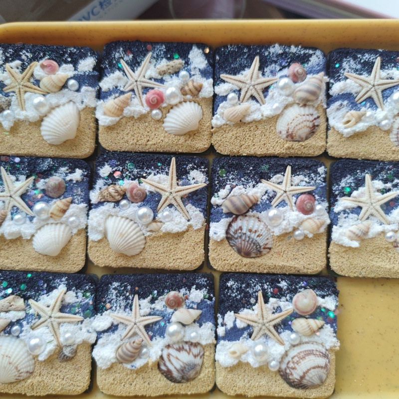 Shell Seaside Travel Commemorative Refrigerator Magnet Small Pendant Personalized Cultural and Creative Hainan Weihai Yantai Pingtan Souvenir