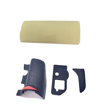 Suitable for Nikon D700 Body Trim Leather, Rubber Grip, Left Side Leather, Bottom Leather, Thumb Grip, and Fx Logo