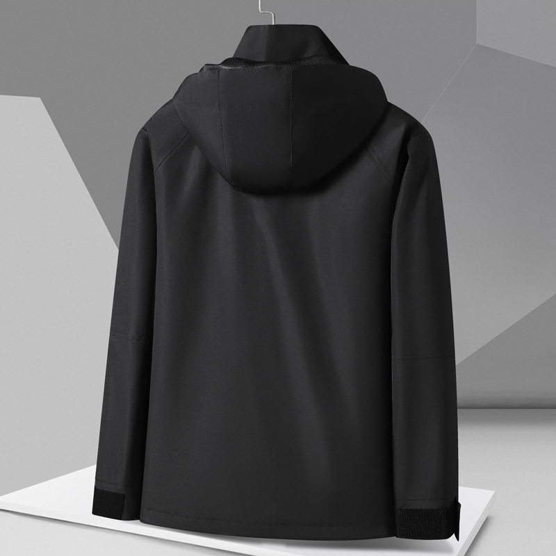 New Outdoor Jacket for Men, Autumn and Winter New American Style Trendy Windproof Functional Jacket, Unisex Trendy Hooded Coat