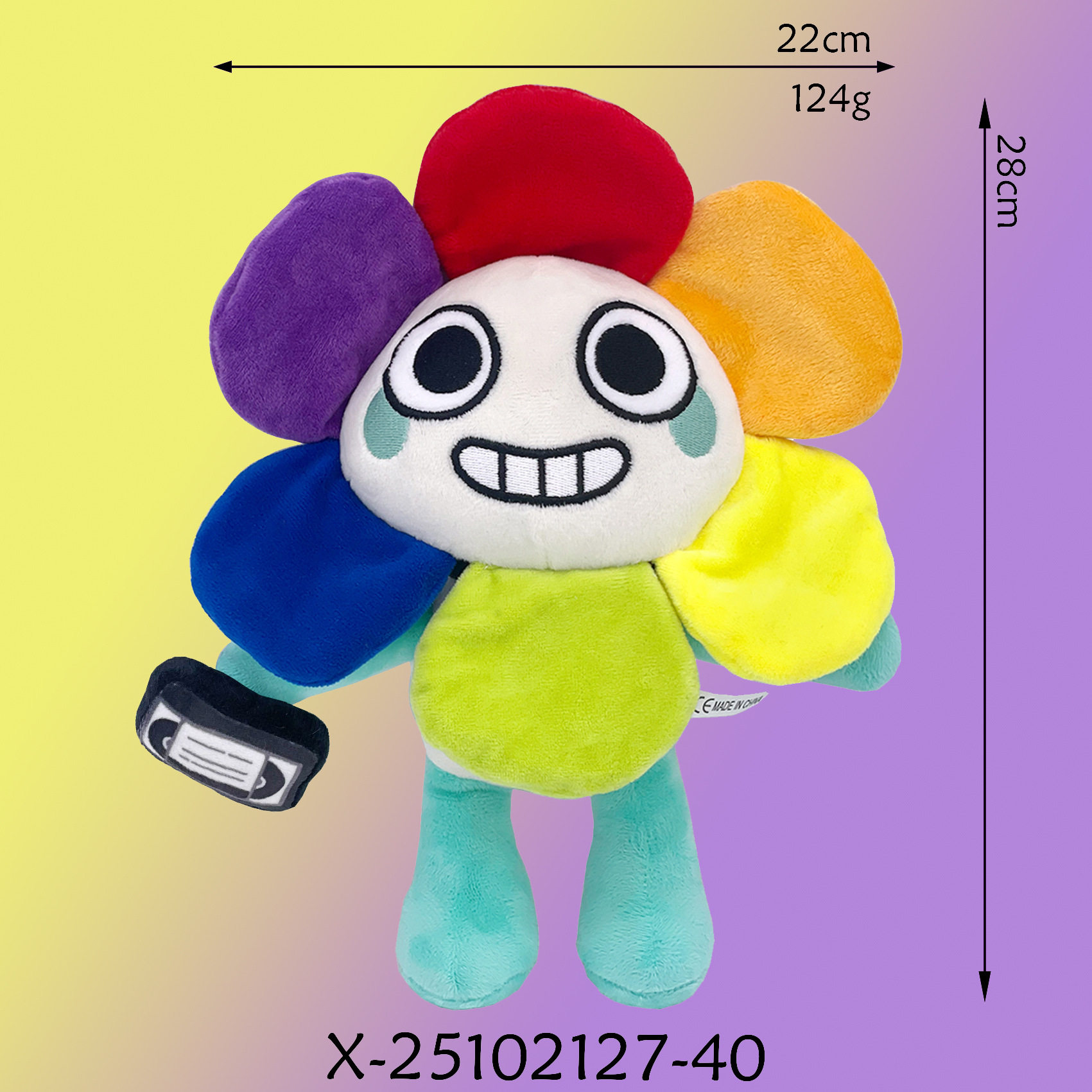 跨境新品dandy’s world plush 丹迪的世界毛绒玩具玩偶公仔娃娃