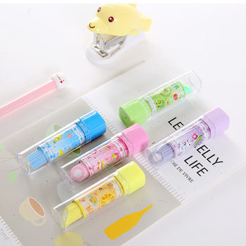 Creative Children's Lipstick Eraser Student Fruit Eraser Stationery Kindergarten Cute Prize Gift Wholesale