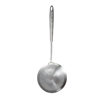 304 stainless steel punching round hole colander line drain kitchen colander hot pot fried large spoon long handle dumpling noodle spoon