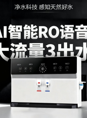 纯水机净水器直饮大屏冷热一体机ro反渗透净水机过滤器