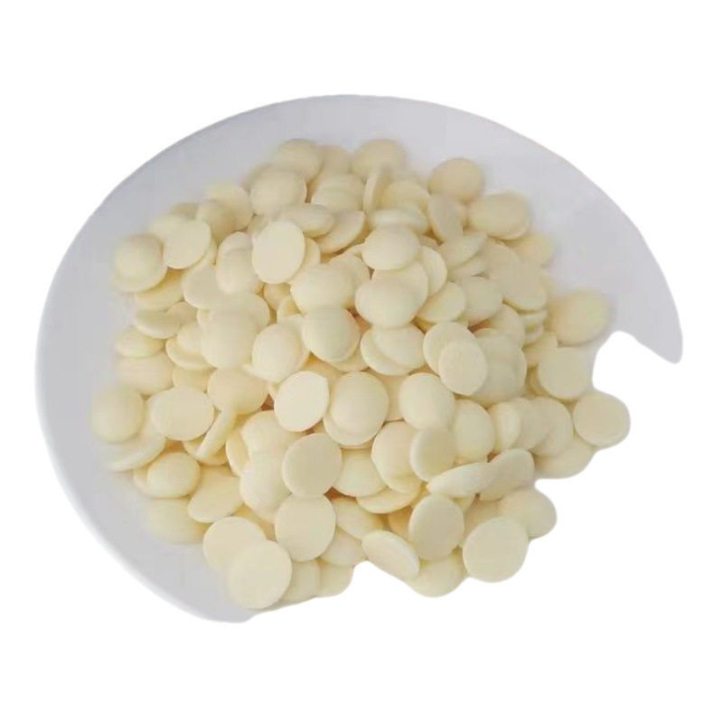 French Cocoa Bailey Pure Cocoa Butter White Chocolate Coin Dark Milk Baking