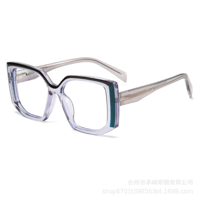Tr Spring Feet Cross-Border New Fashion Women's Versatile Glasses Frame Ins Style Popular Frame Multi-Color Matching Wholesale