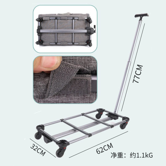 Pet Bag Outgoing Portable Pet Trolley Case Cross-border Portable Cat Backpack Large Capacity Foldable Expanding Cat Bag