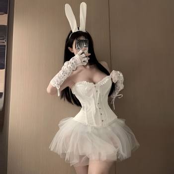 Gui Yun Sex Underwear Pure Desire Waist Vest Corset Sexy Slim-fit Lace Corset Dress Uniform suit