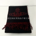 Little saturn scarf - black & red
