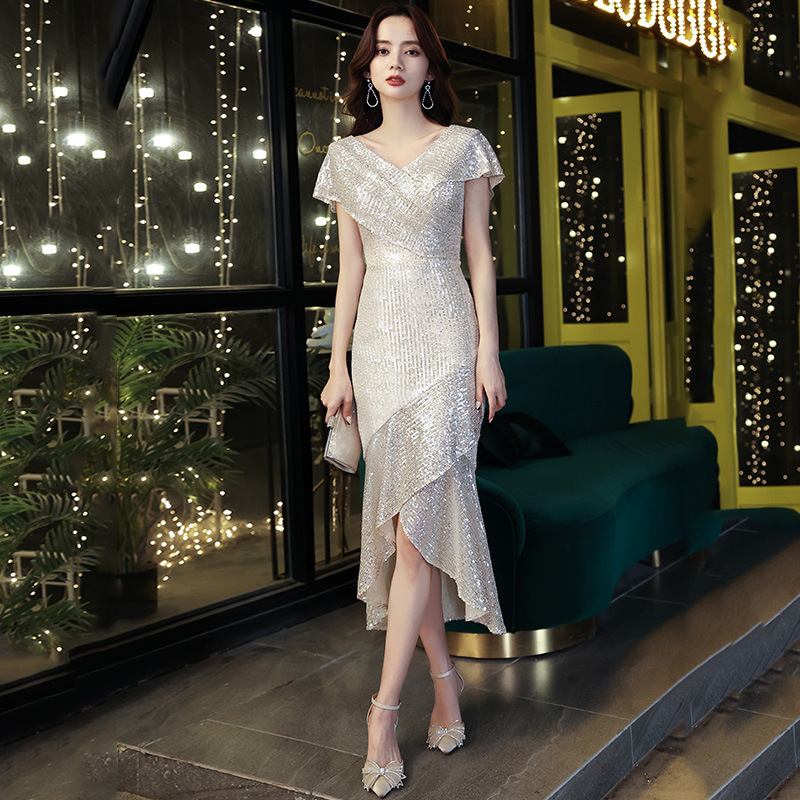 (Mới) Mã B4446 Giá 1220K: Váy Đầm Liền Thân Dự Tiệc Nữ Gureix Dáng Ôm Body Gợi Cảm Sexy Kiểu Đuôi Cá Thời Trang Nữ Chất Liệu G04 Sản Phẩm Mới, (Miễn Phí Vận Chuyển Toàn Quốc).