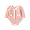 Summer Baby Cardigan Jacket Suit, Fashionable Baby Baggy Clothes, Pure Cotton Baby Super Cute Newborn Jumpsuit