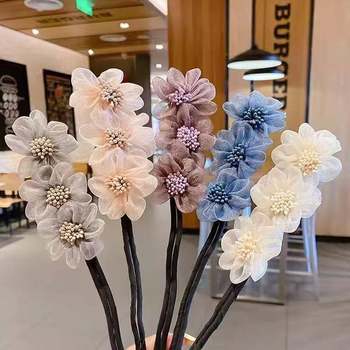 New Hair Styling Tool for Lazy People, Sweet Girlfriend Flower Hair Styling Tool, Versatile Ball Hair Styling Tool, Korean