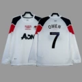 2010-11 Man L Away UCL White (Long Sleeve) + Print No. 7