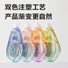 Deli Large-Capacity Silent Correction Tape for Students, Continuous Correction Tape, Macaron Gradient Color Correction Tape