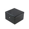 Foreign Trade Explosions High-end Watch Packaging Box Flip Jewelry Storage Box Bronzing Printing Wooden Gift Box