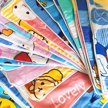 Pure Cotton Kidsren's Pillowcase Baby Kidsren Kindergarten 30X50 Cartoon Cute Cotton Pillowcase 40X60