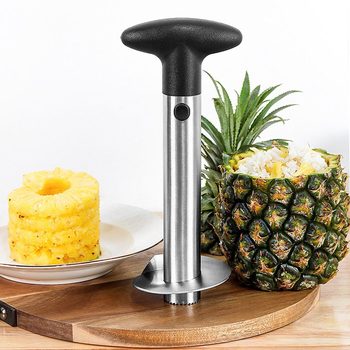 Factory Direct Sales Pineapple Peeler Pineapple Peeler Pineapple Pineapple Knife Pineapple Cutting Core Puller Fruit Heart Separator