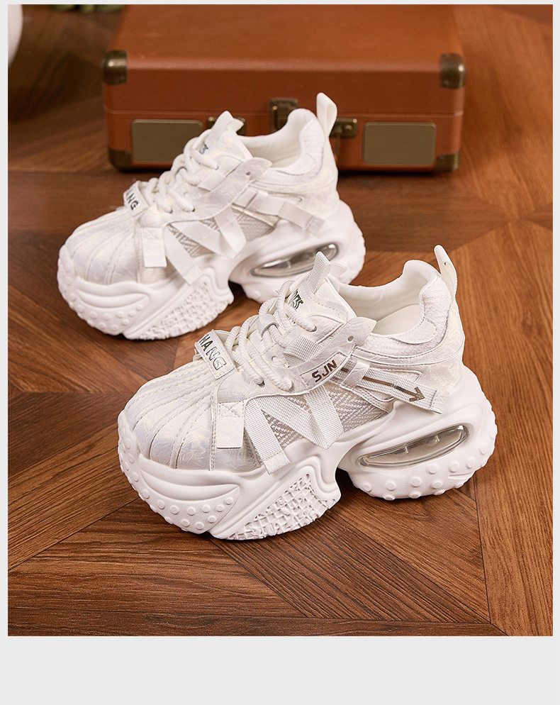 Giày sandal cao gót nữ hở mũi quai ngang dây buộc gót siêu cao 8 cm — Trắng, Bạc chi tiết 16