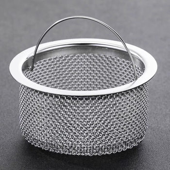 Kitchen Sink Strainer Basket, Sink Basket, Vegetable Sink Drain Anti-Clogging Filter