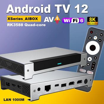 Cross-Border Xseries_Aibox Network Set-Top Box Android 12 Hd 8K Gigabit Network Port Tv Box Wholesale